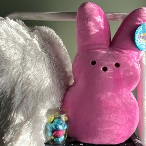 Pink bunny by Peeps.14 X 8 “